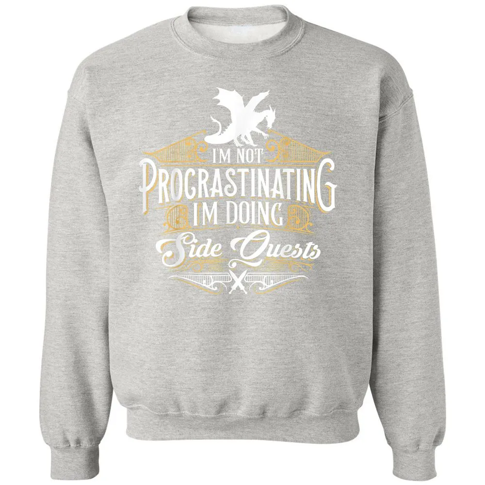 I'm Doing Side Quests Classic Unisex Sweatshirt - Ash - 8