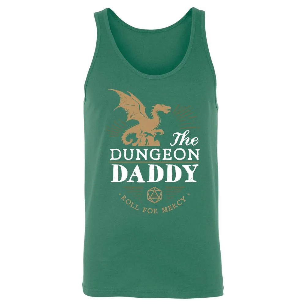 Dungeon Daddy Roll For Mercy Unisex Jersey Tank - Kelly - 9