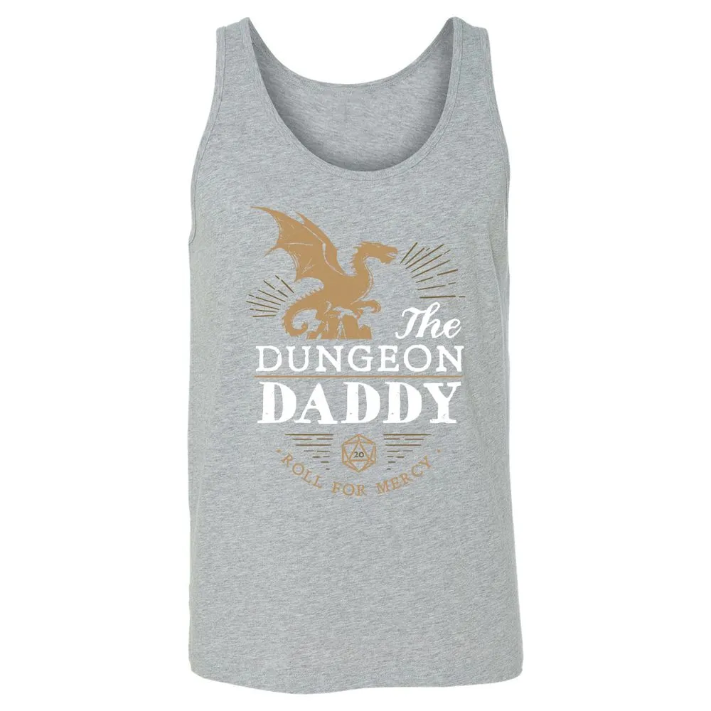 Dungeon Daddy Roll For Mercy Unisex Jersey Tank - Athletic Heather - 4