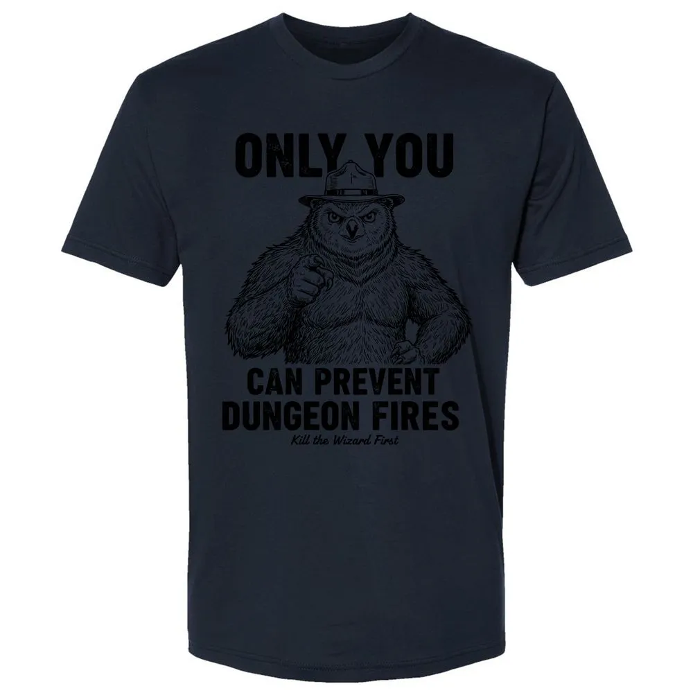 Only You Can Prevent Dungeon Fires - Midnight Navy - 14