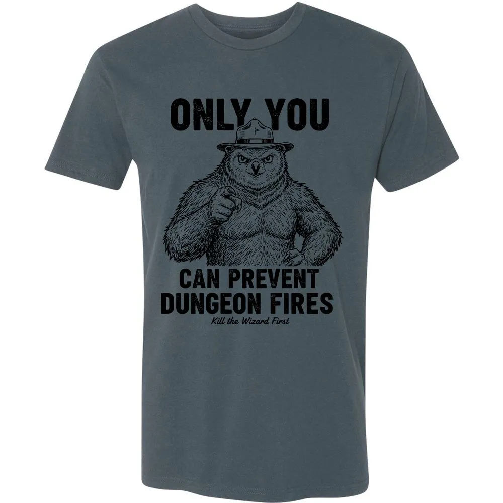 Only You Can Prevent Dungeon Fires - Indigo - 15