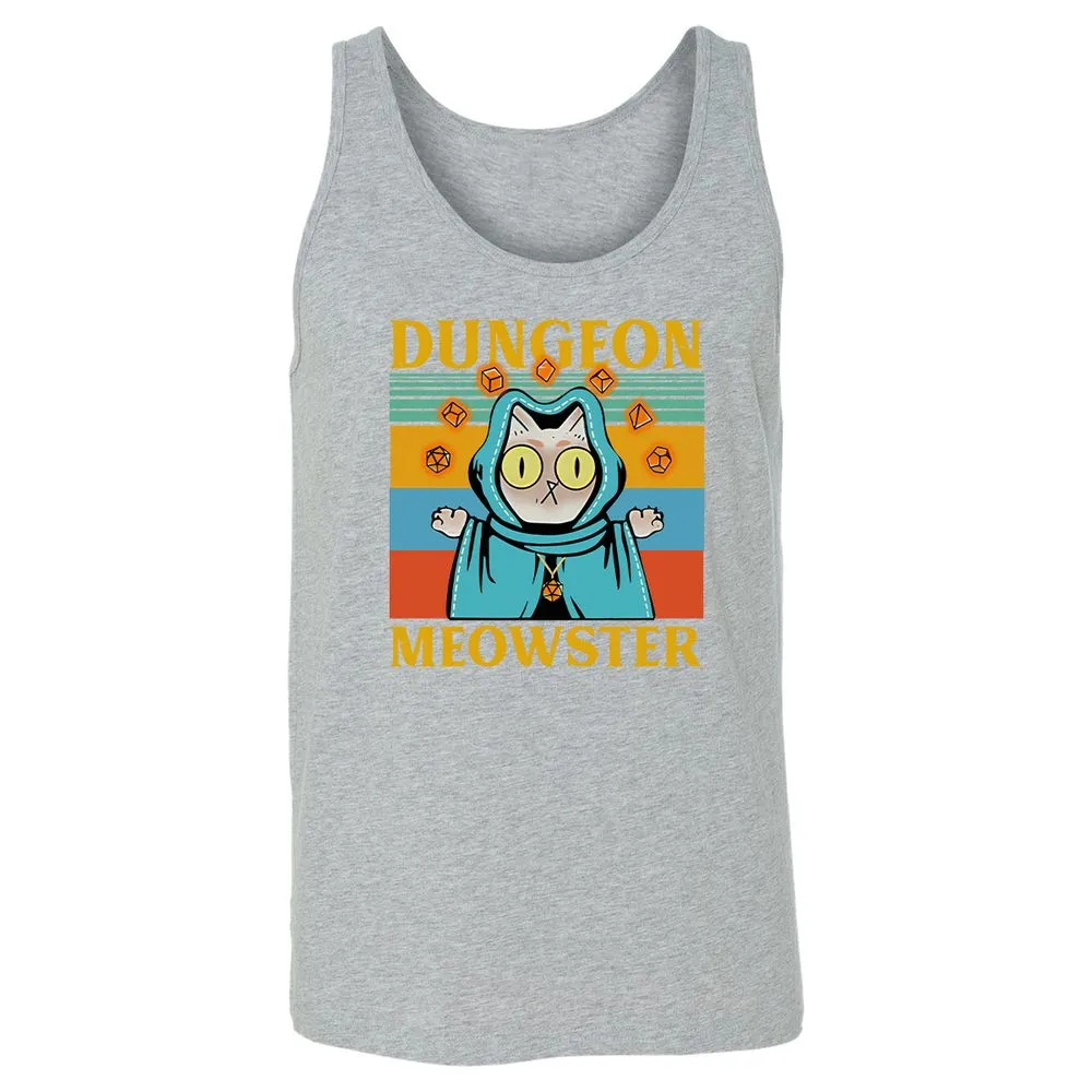 Dungeon Meowster Unisex Jersey Tank - Athletic Heather - 4