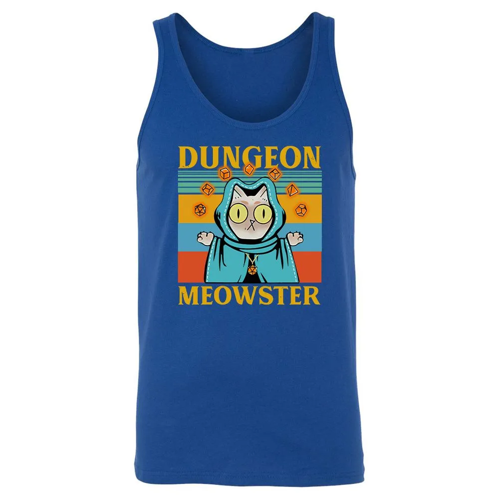 Dungeon Meowster Unisex Jersey Tank - True Royal - 13