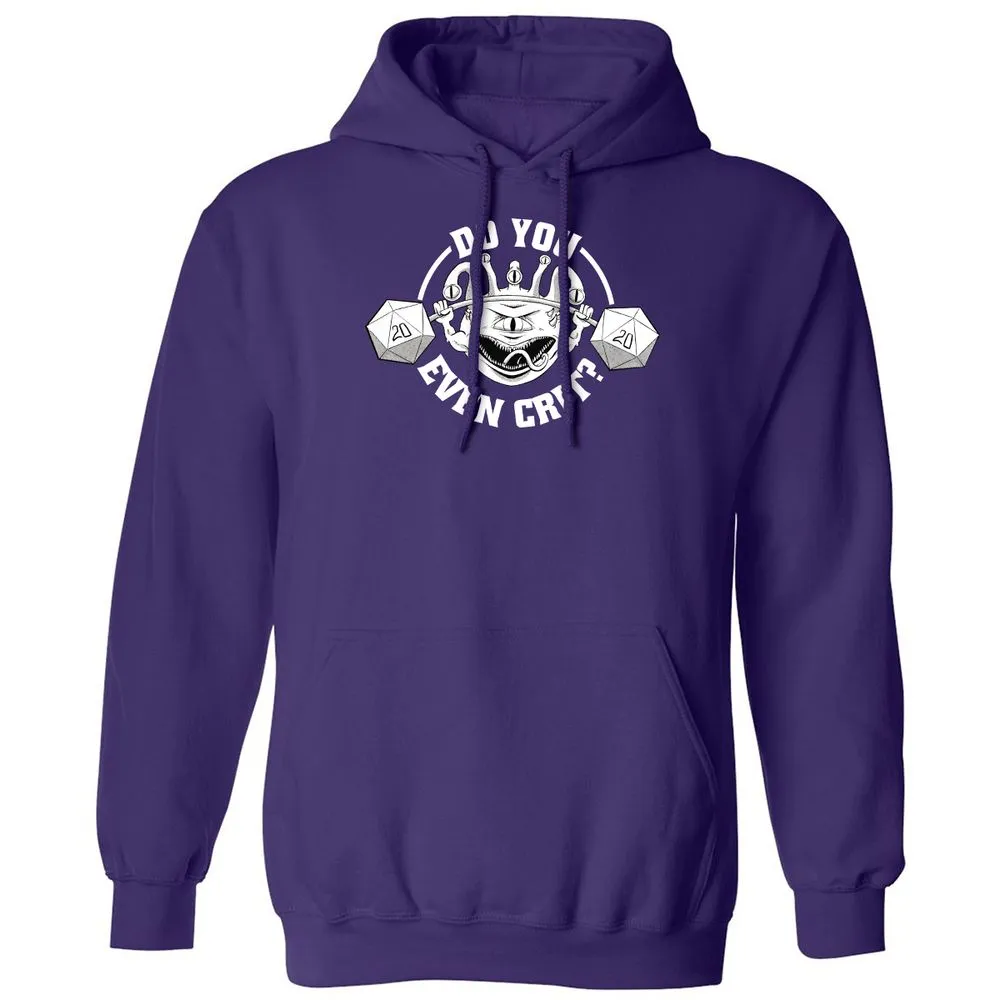 Do You Even Crit Classic Unisex Hoodie - Purple - 6