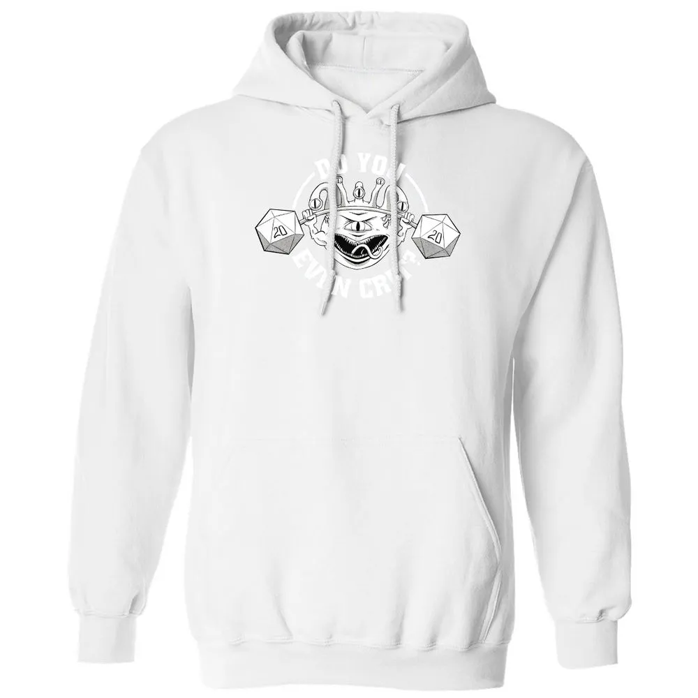 Do You Even Crit Classic Unisex Hoodie - White - 11