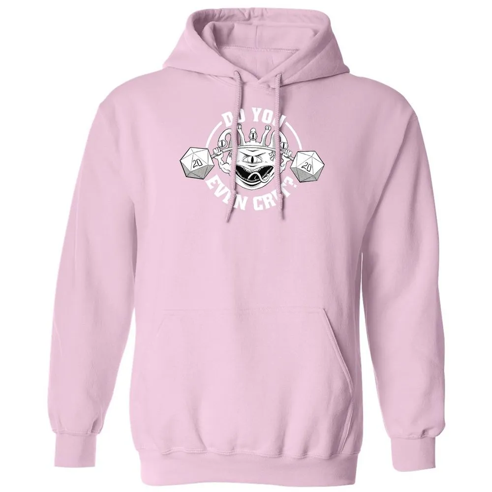 Do You Even Crit Classic Unisex Hoodie - Light Pink - 3