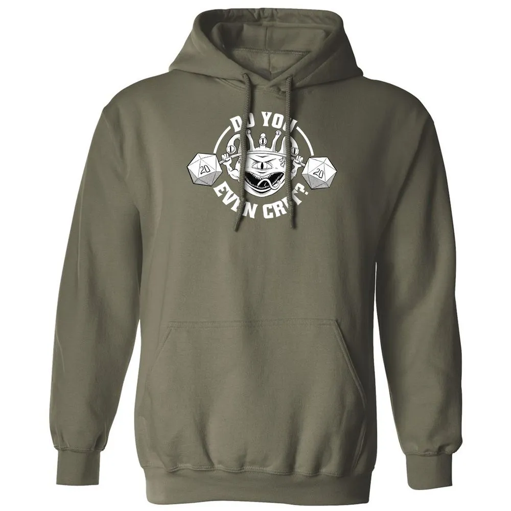 Do You Even Crit Classic Unisex Hoodie - Military Green - 4