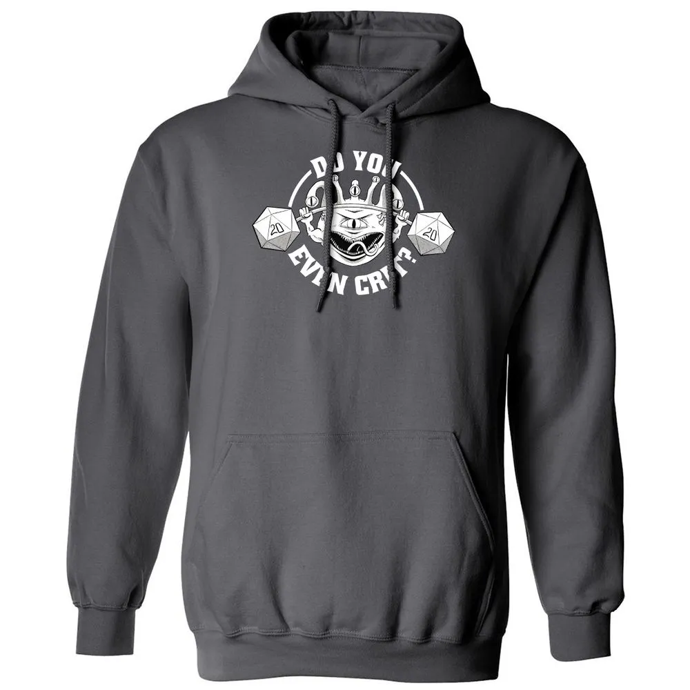 Do You Even Crit Classic Unisex Hoodie - Charcoal - 7