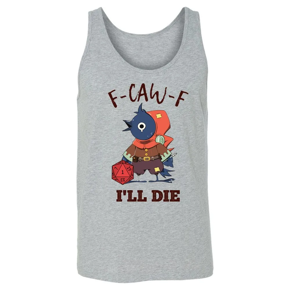 Funny F-CAW-F Kenku Crow - Athletic Heather - 4
