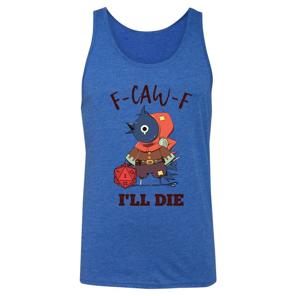 Funny F-CAW-F Kenku Crow - True Royal Triblend - 12