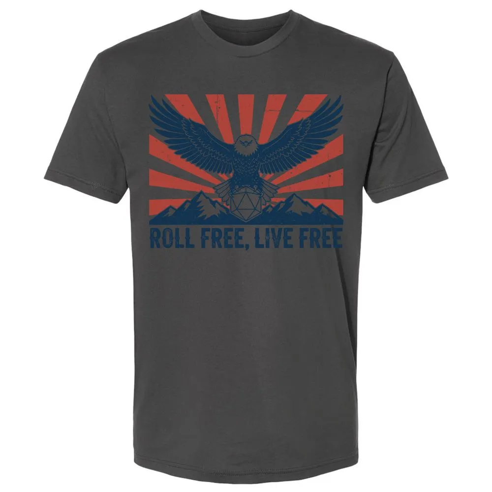 Roll Free, Live Free Premium Unisex T-Shirt - Heavy Metal - 8