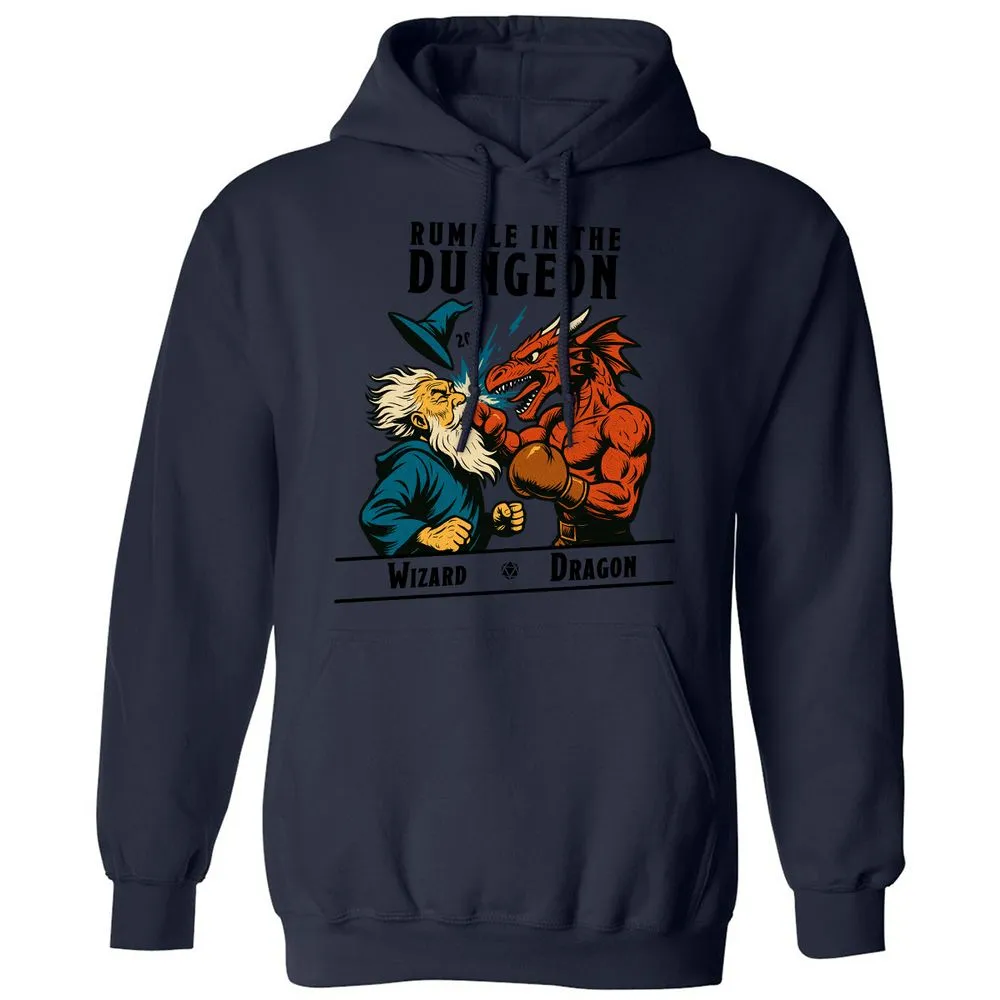 Rumble in the Dungeon Classic Unisex Hoodie - Navy - 8