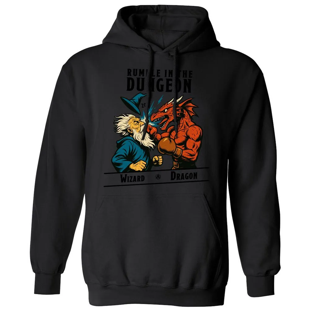 Rumble in the Dungeon Classic Unisex Hoodie - Black - 11