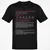 Nurse Practitioner Stats Classic Unisex T-Shirt - Black - 1