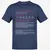 Nurse Practitioner Stats Classic Unisex T-Shirt - Navy - 7
