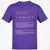 Nurse Practitioner Stats Classic Unisex T-Shirt - Purple - 9