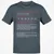Nurse Practitioner Stats Classic Unisex T-Shirt - Charcoal - 3