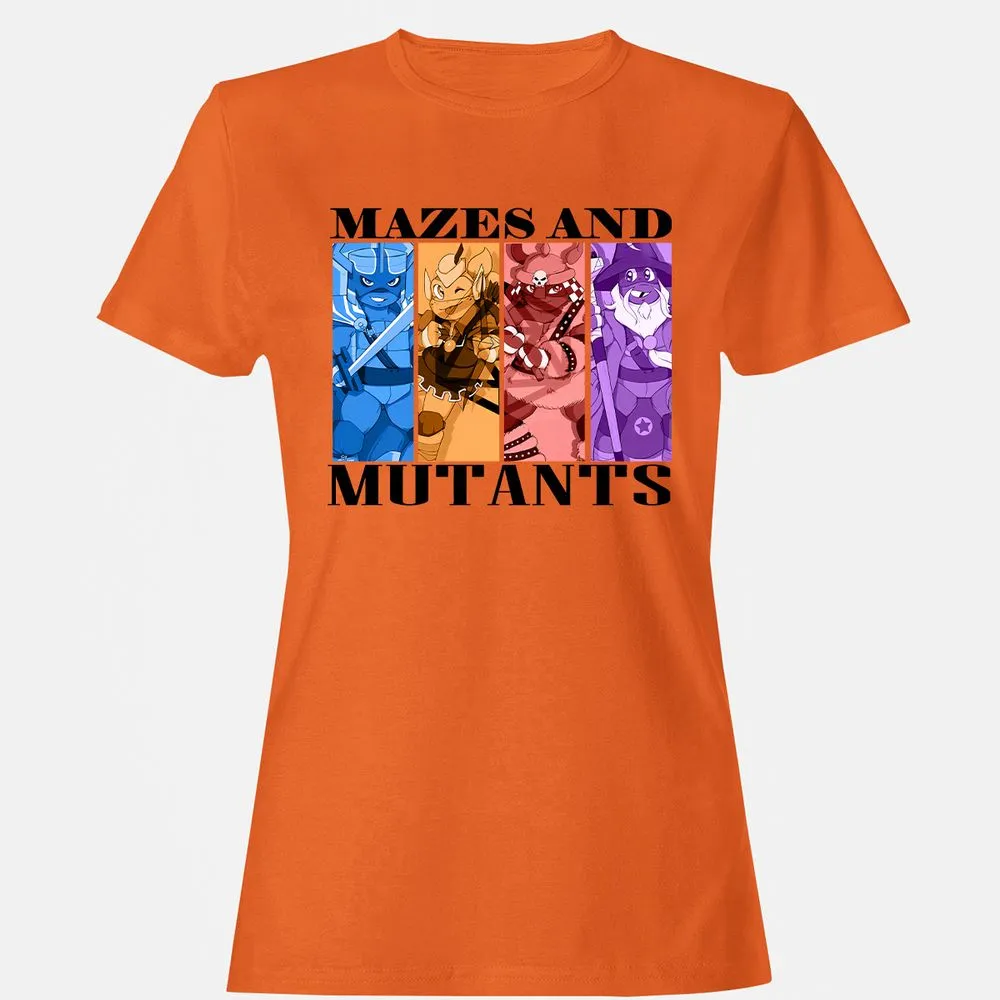 Mazes & Mutants Women's T-Shirt - Orange - 11