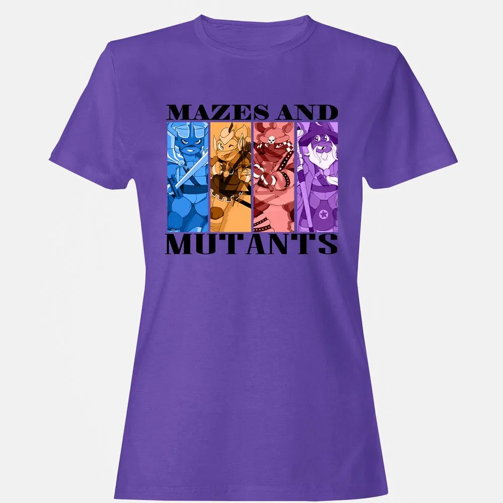 Mazes & Mutants Women's T-Shirt - Purple - 12