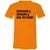 Bad Decisions Unisex V-Neck T-Shirt - Orange - 11