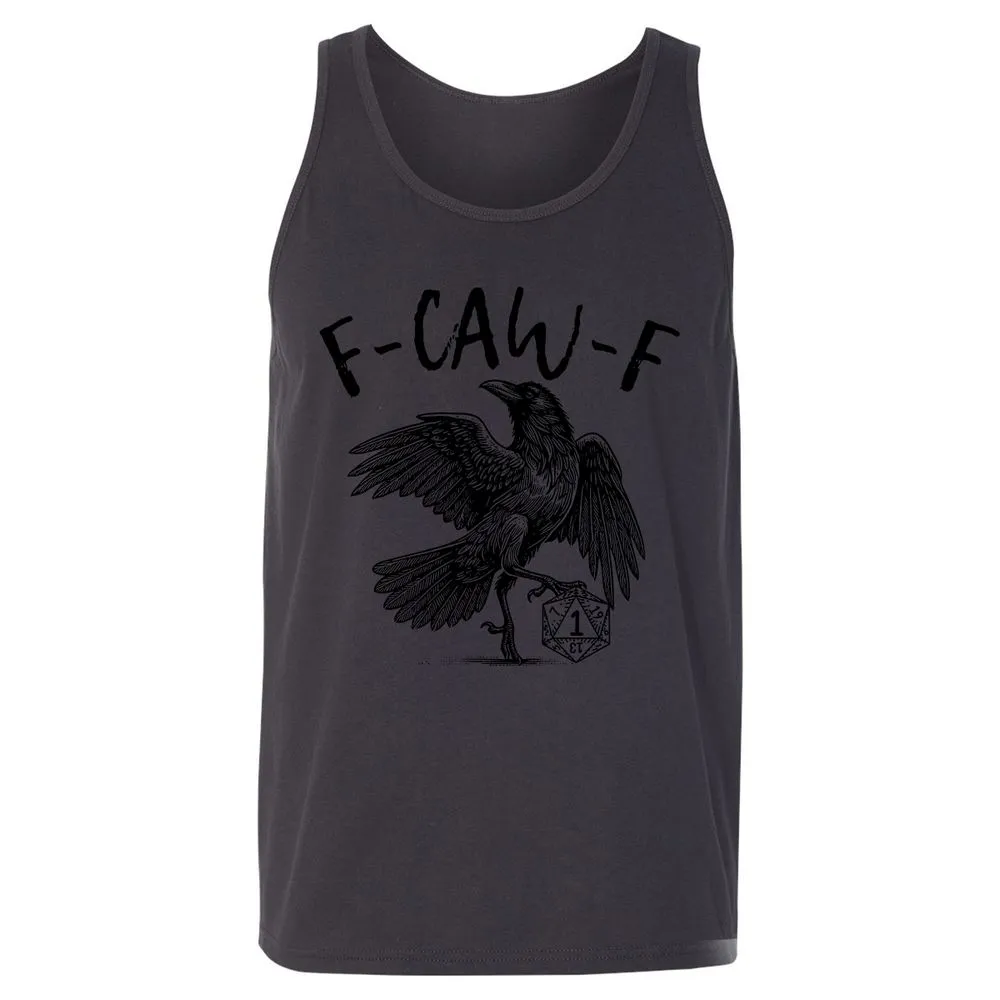Unisex Jersey Tank - White - Dark Grey - 7