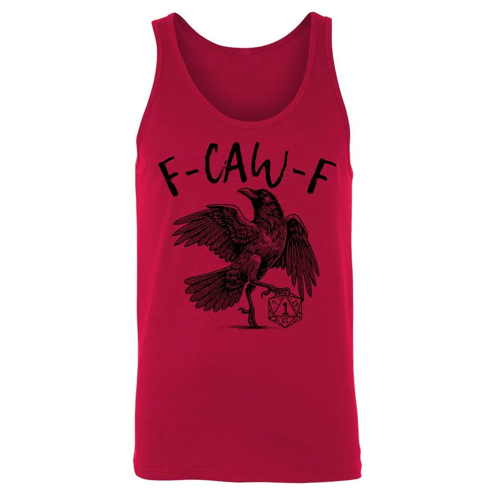 Unisex Jersey Tank - White - Red - 11