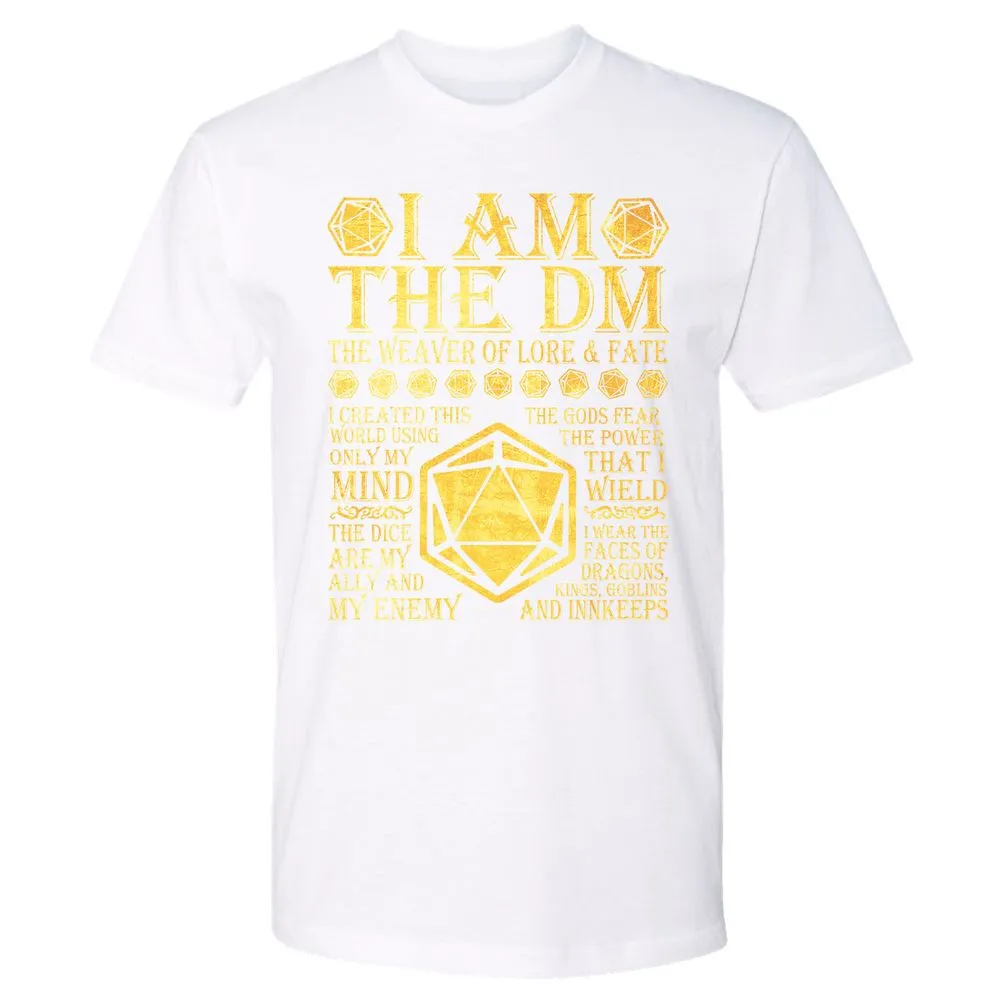 I Am The DM Premium Unisex T-Shirt - White - 4