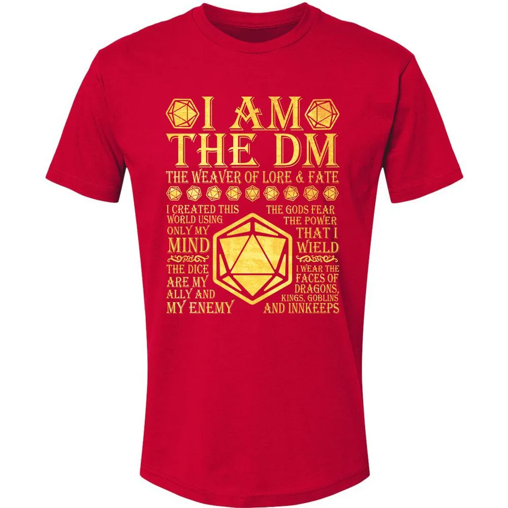 I Am The DM Premium Unisex T-Shirt - Red - 6