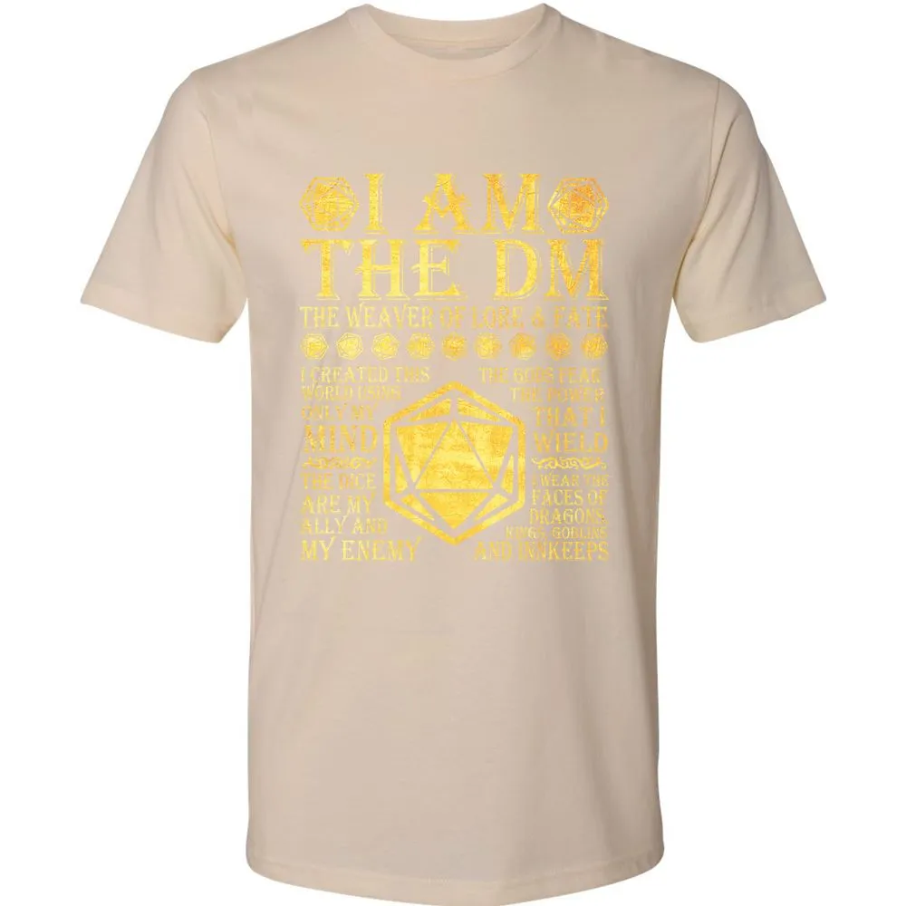 I Am The DM Premium Unisex T-Shirt - Cream - 14