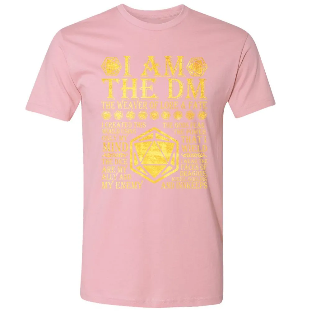 I Am The DM Premium Unisex T-Shirt - Light Pink - 3
