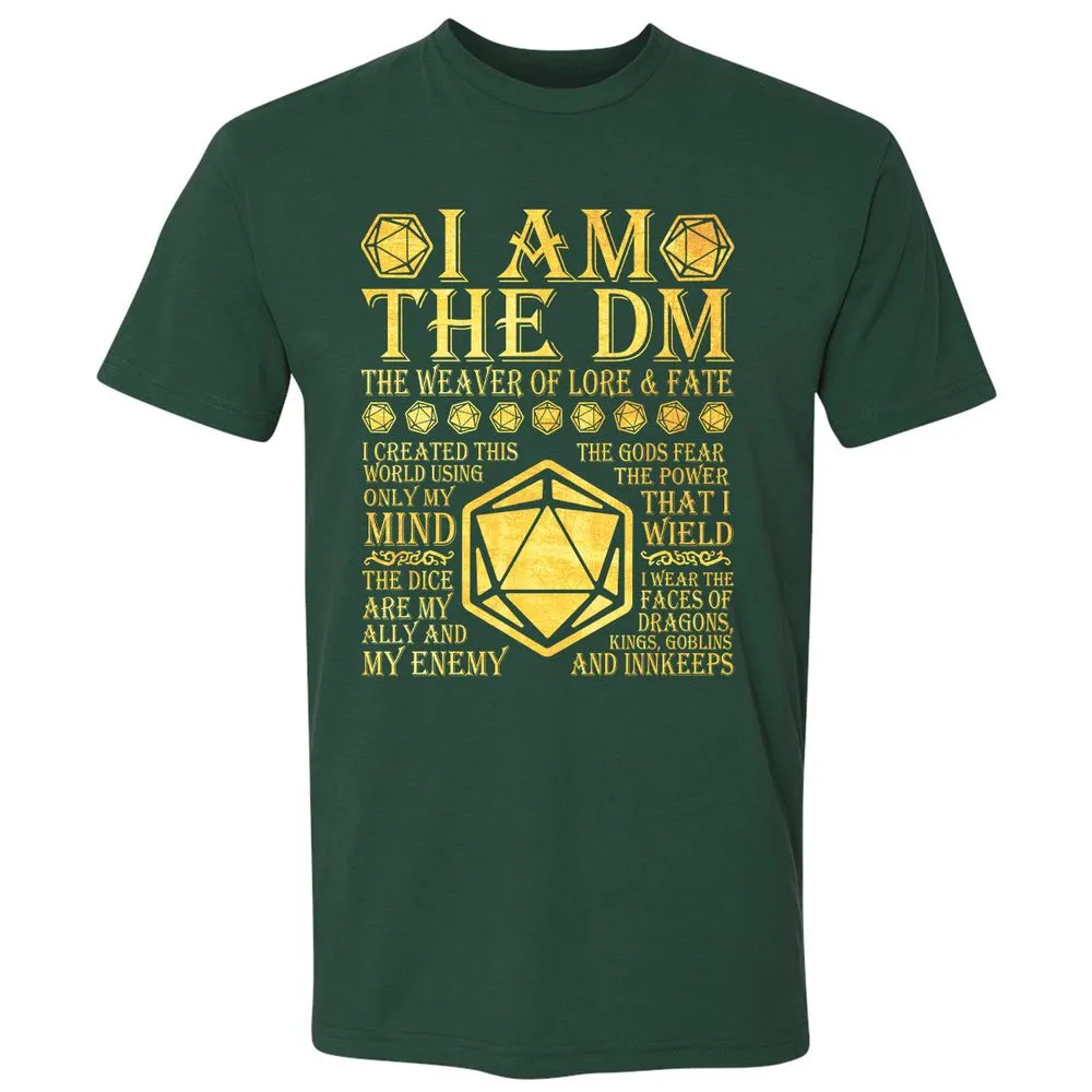 I Am The DM Premium Unisex T-Shirt - Forest Green - 13