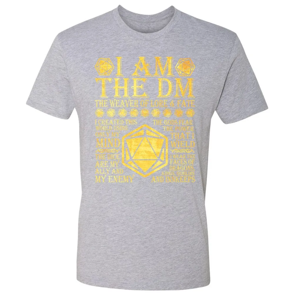 I Am The DM Premium Unisex T-Shirt - Heather Grey - 9
