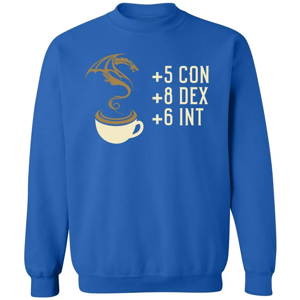 Coffee Dragon Classic Unisex Sweatshirt - Royal - 9