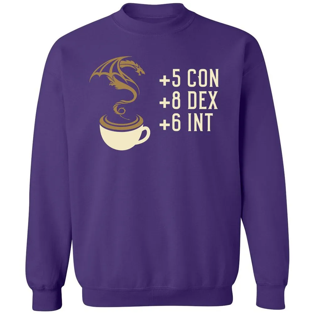 Coffee Dragon Classic Unisex Sweatshirt - Purple - 6