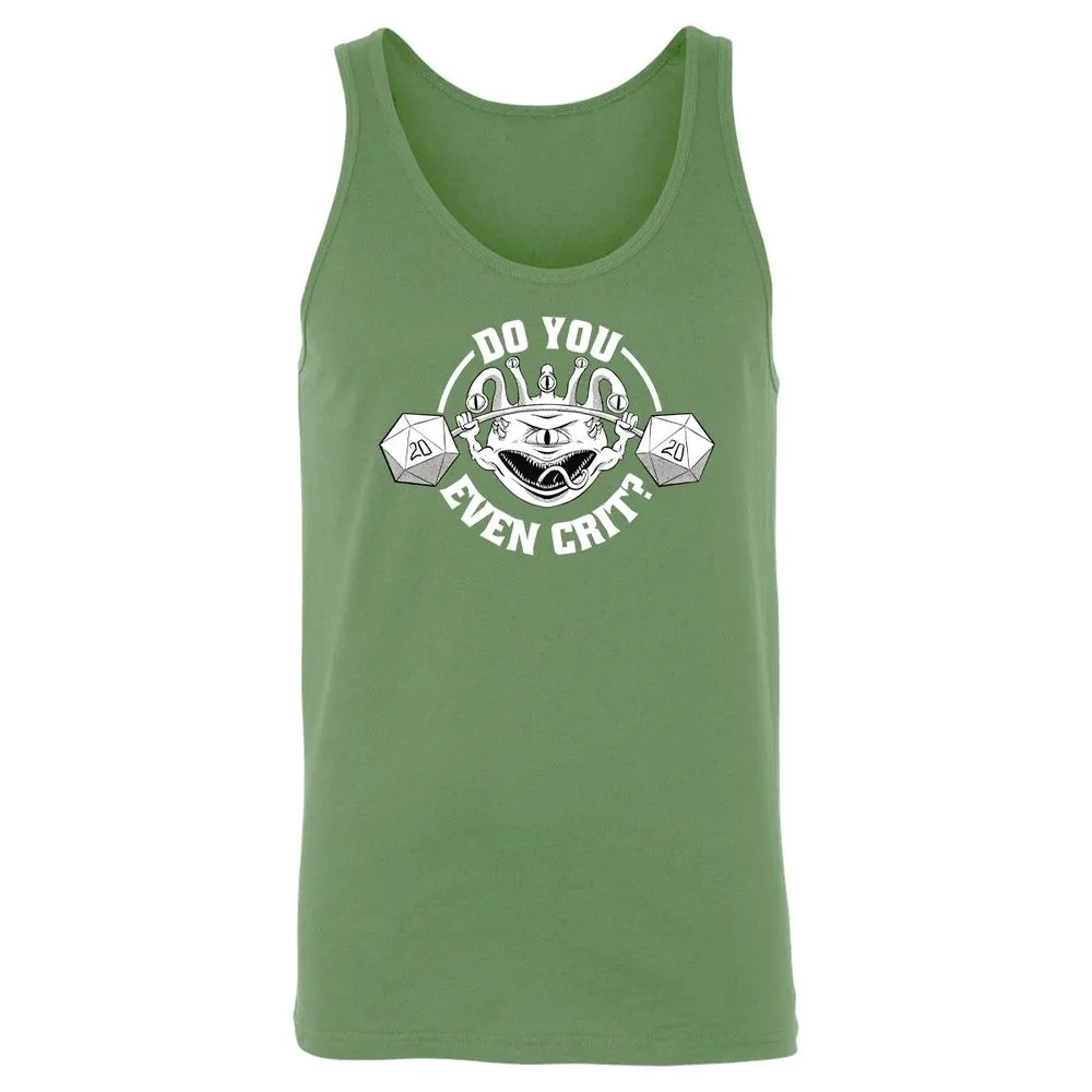 Do You Even Crit Unisex Jersey Tank - Leaf - 10