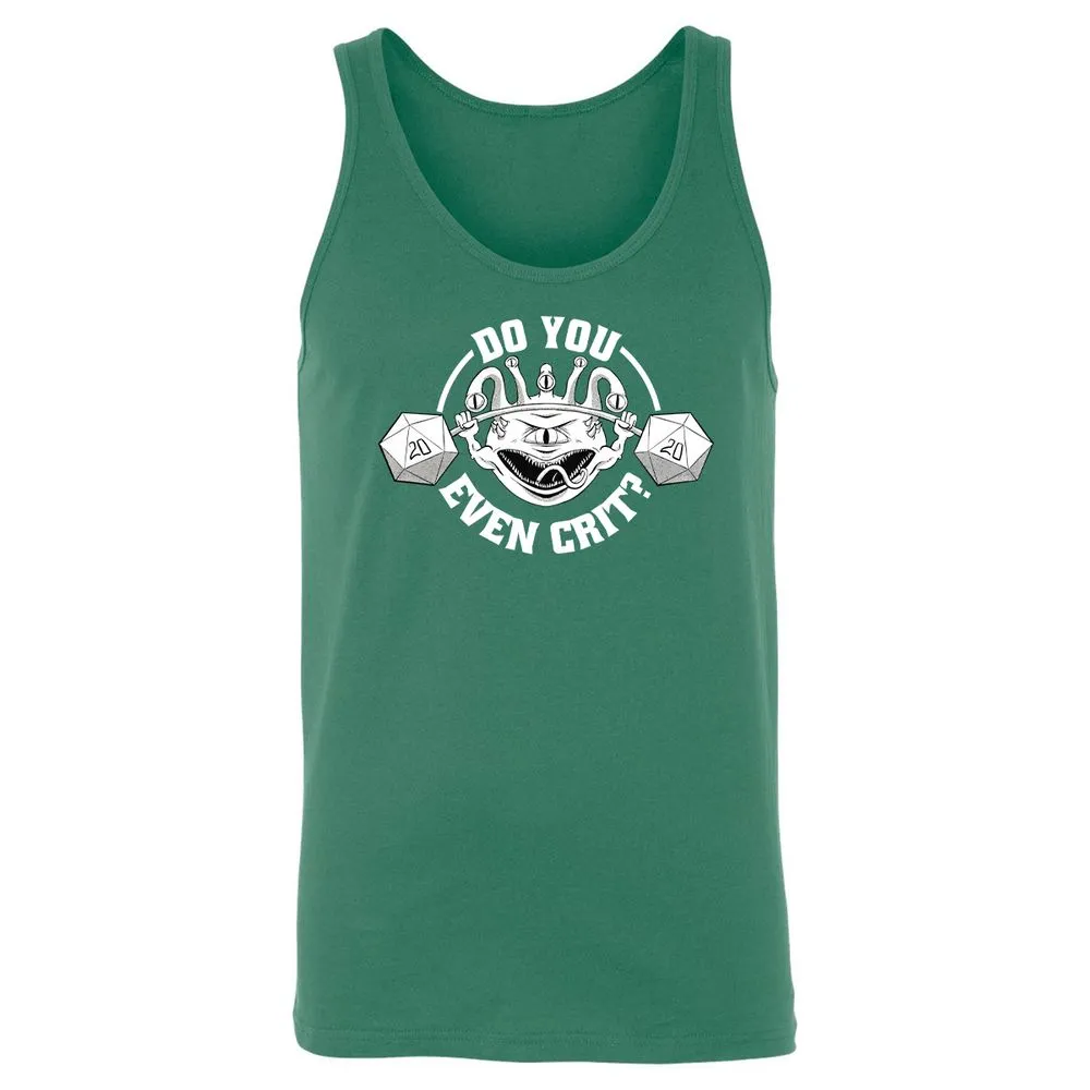 Do You Even Crit Unisex Jersey Tank - Kelly - 9