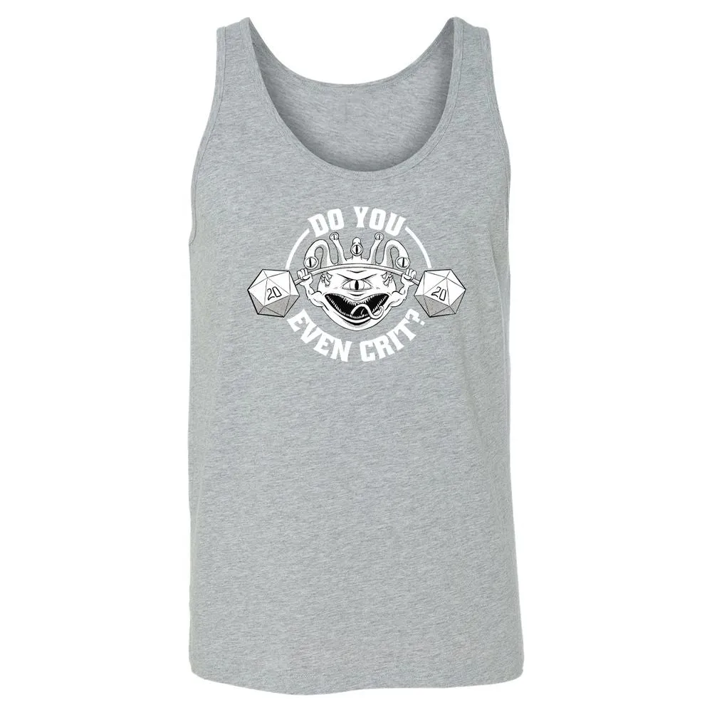 Do You Even Crit Unisex Jersey Tank - Athletic Heather - 4