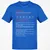 Nurse Stats 3 Classic Unisex T-Shirt - Royal - 11