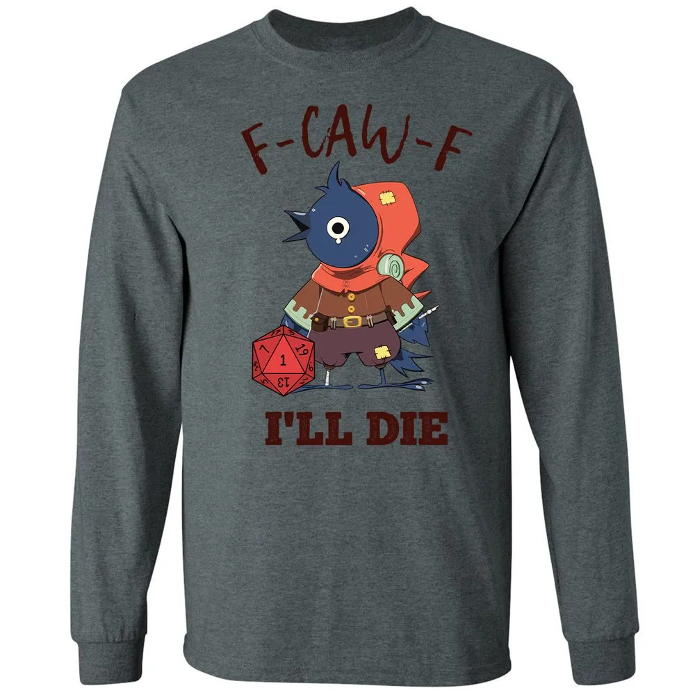 Funny F-CAW-F Kenku Crow - Dark Heather - 15