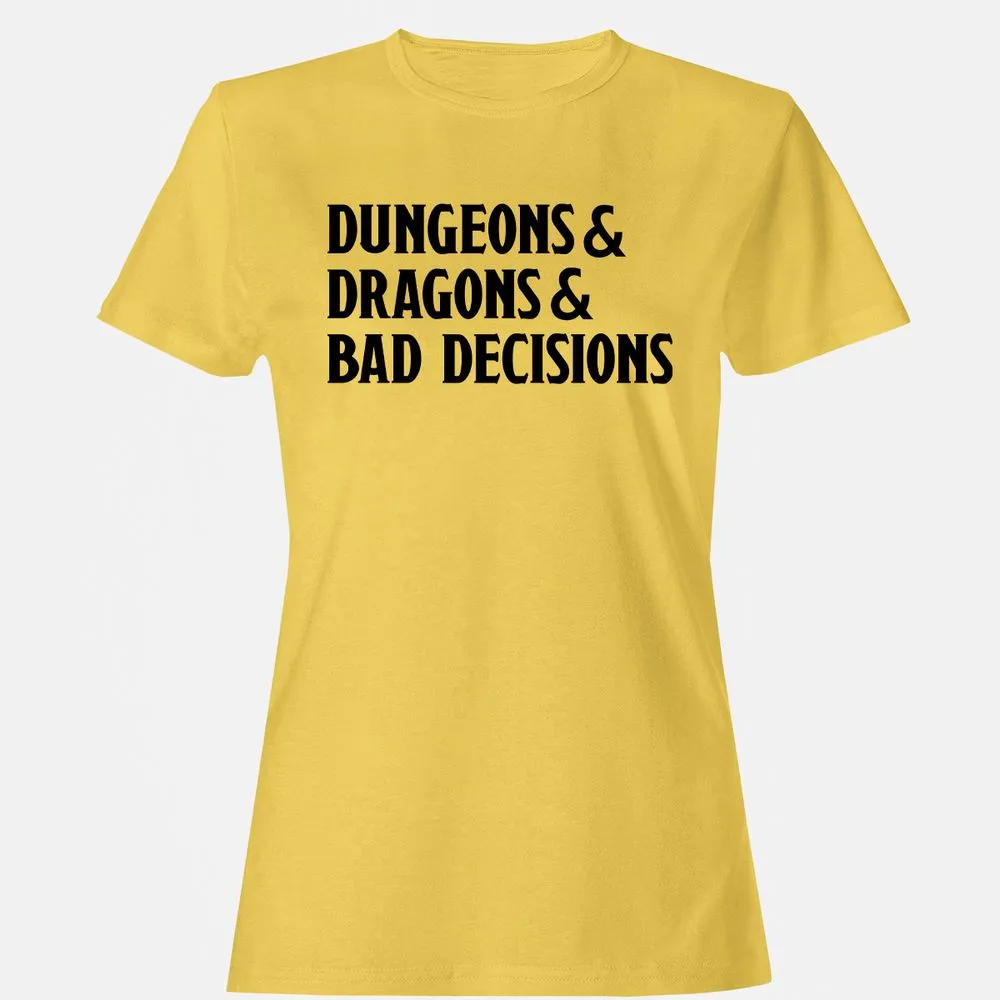 Bad Decisions Women's T-Shirt - Daisy - 4