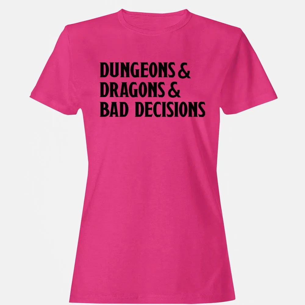 Bad Decisions Women's T-Shirt - Heliconia - 6