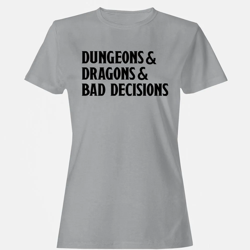 Bad Decisions Women's T-Shirt - Sport Grey - 15