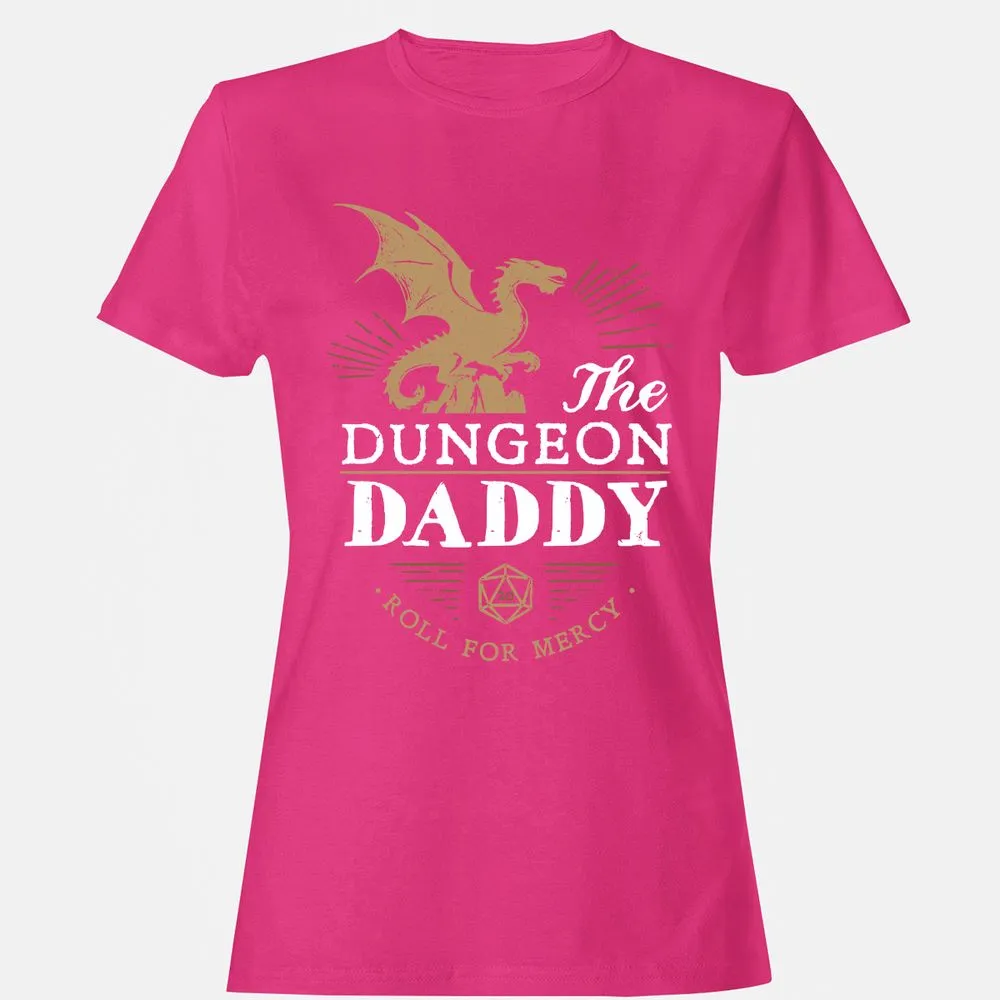 Dungeon Daddy Roll For Mercy Women's T-Shirt - Heliconia - 6