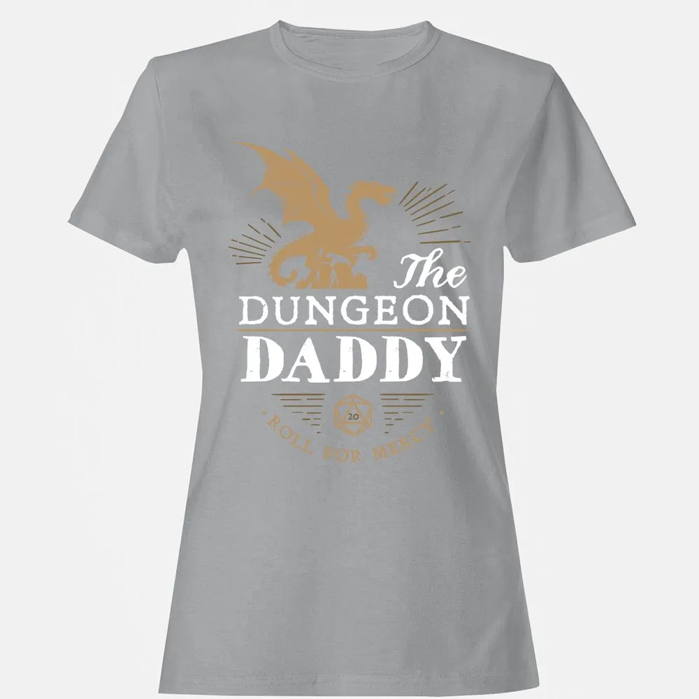 Dungeon Daddy Roll For Mercy Women's T-Shirt - Sport Grey - 15