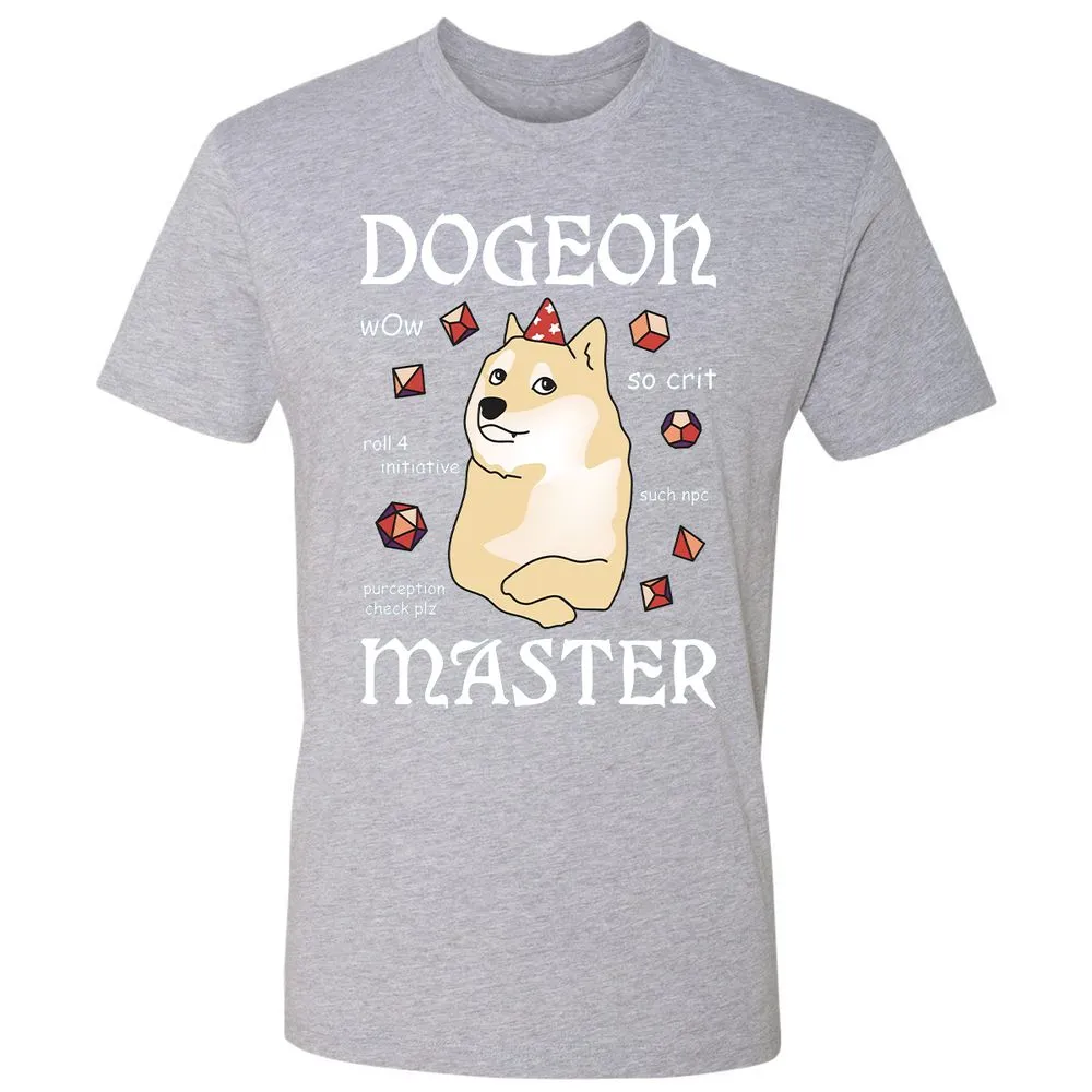 Dogeon Master Premium Unisex T-Shirt - Heather Grey - 9