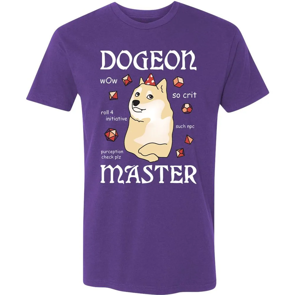 Dogeon Master Premium Unisex T-Shirt - Purple Rush - 7