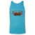 Yes They're Natural Unisex Jersey Tank - Aqua Triblend - 3