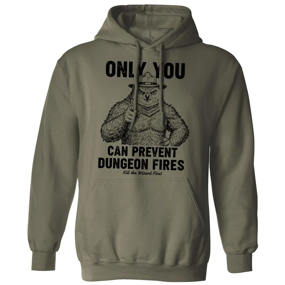 Only You Can Prevent Dungeon Fires - Military Green - 4