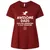 Awesome Dads Slay Dragons Ladies Curvy Jersey - Cardinal - 10