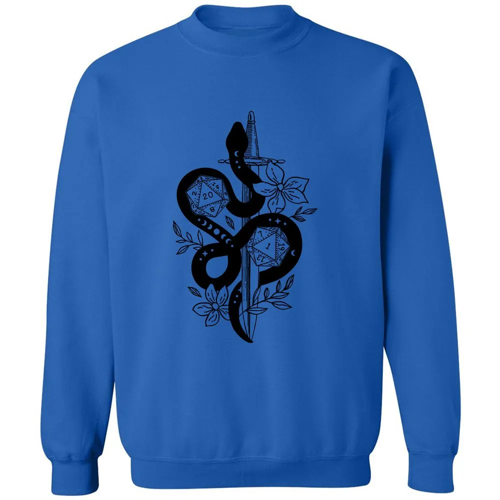 D20 Snake and Sword - Royal - 9